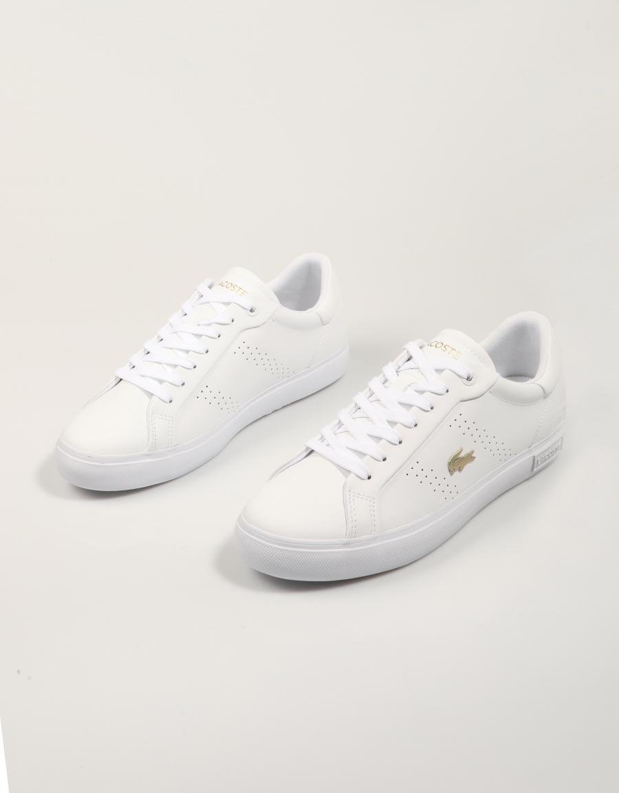 ZAPATILLAS LACOSTE POWERCOURT 2 0  SNEAKERS en color Blanco