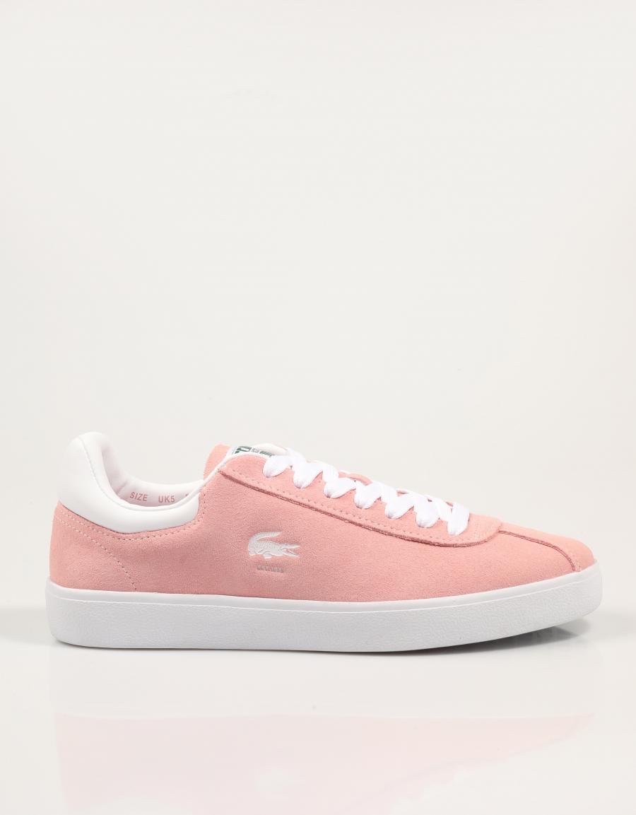 ZAPATILLAS LACOSTE BASESHOT SNEAKERS en color Rosa