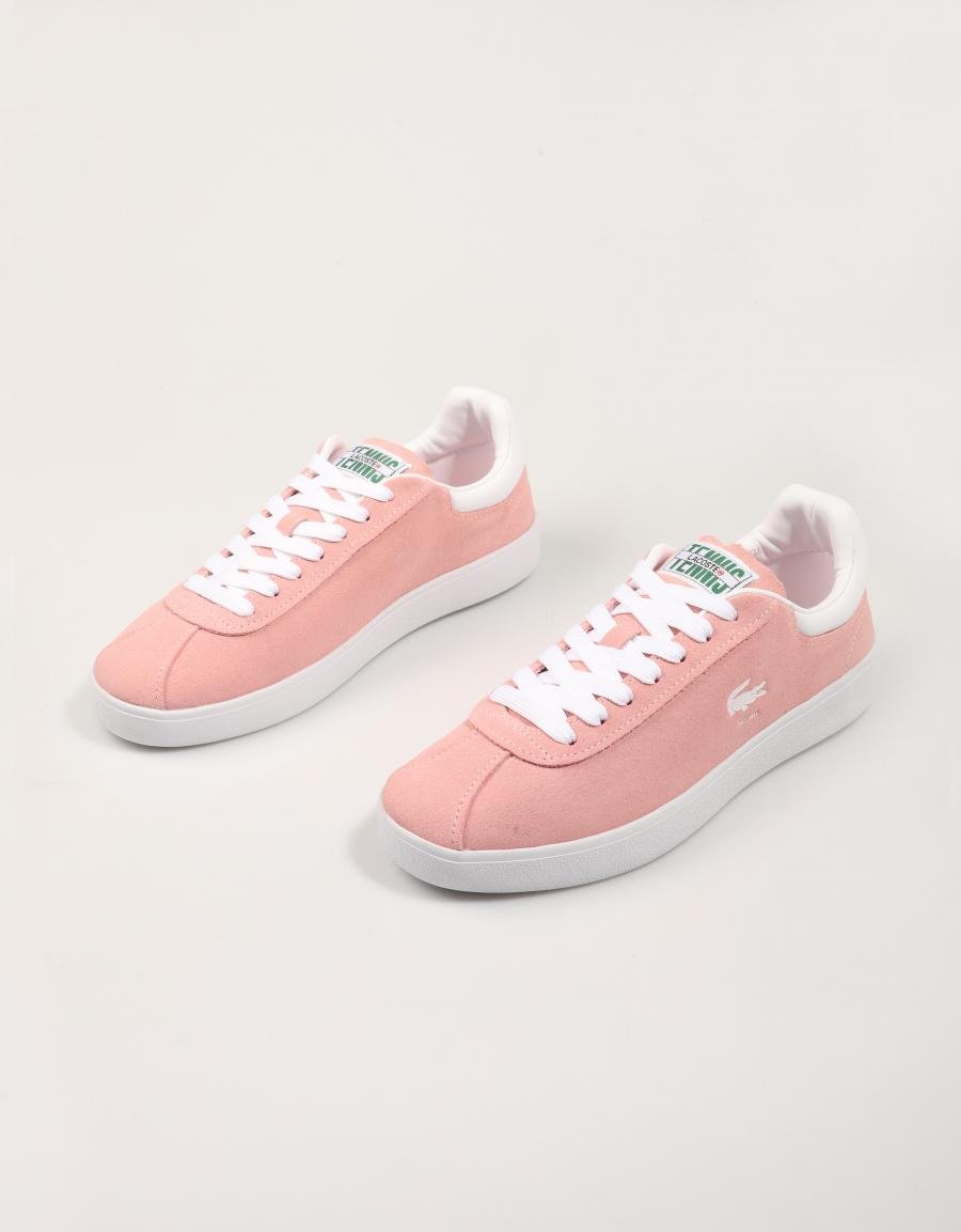 ZAPATILLAS LACOSTE BASESHOT SNEAKERS en color Rosa