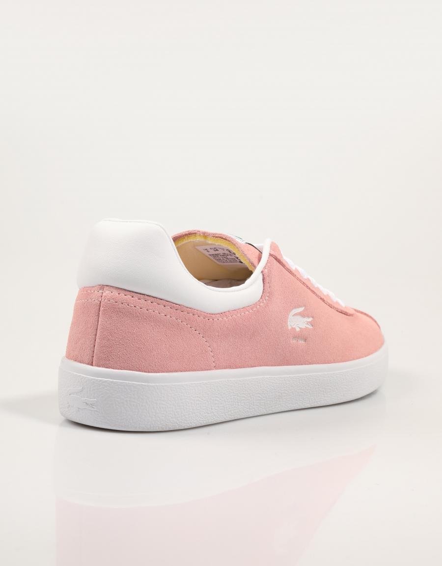 ZAPATILLAS LACOSTE BASESHOT SNEAKERS en color Rosa