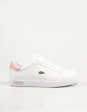 Lacoste PowerCourt Sneakers en blanc