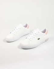 Lacoste PowerCourt Sneakers en blanc
