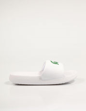 CHANCLAS LACOSTE SERVE SLIDE 1 0 en color Blanco