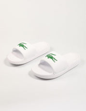 CHANCLAS LACOSTE SERVE SLIDE 1 0 en color Blanco