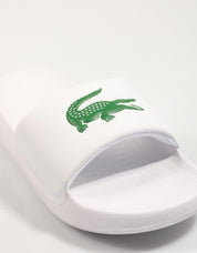 CHANCLAS LACOSTE SERVE SLIDE 1 0 en color Blanco