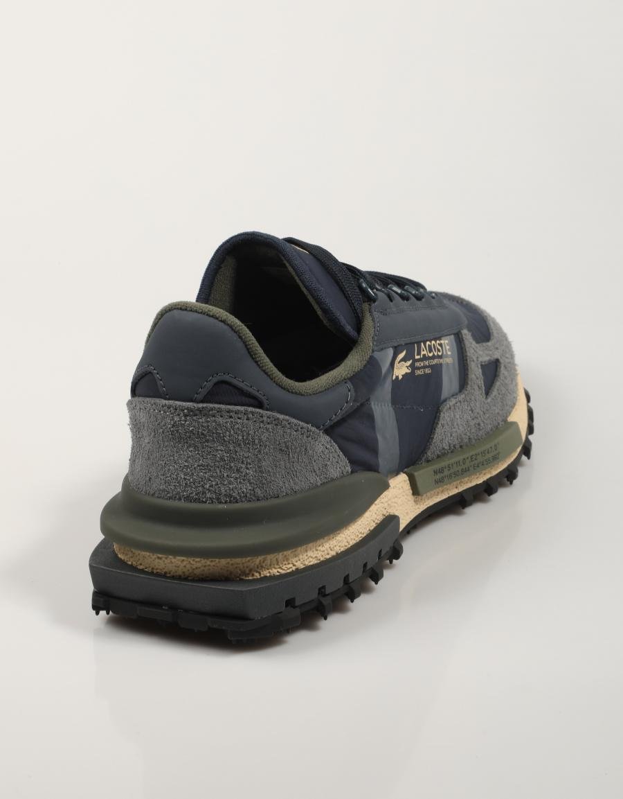 Lacoste elite sapatos ativos em azul marinho