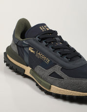 Lacoste elite sapatos ativos em azul marinho