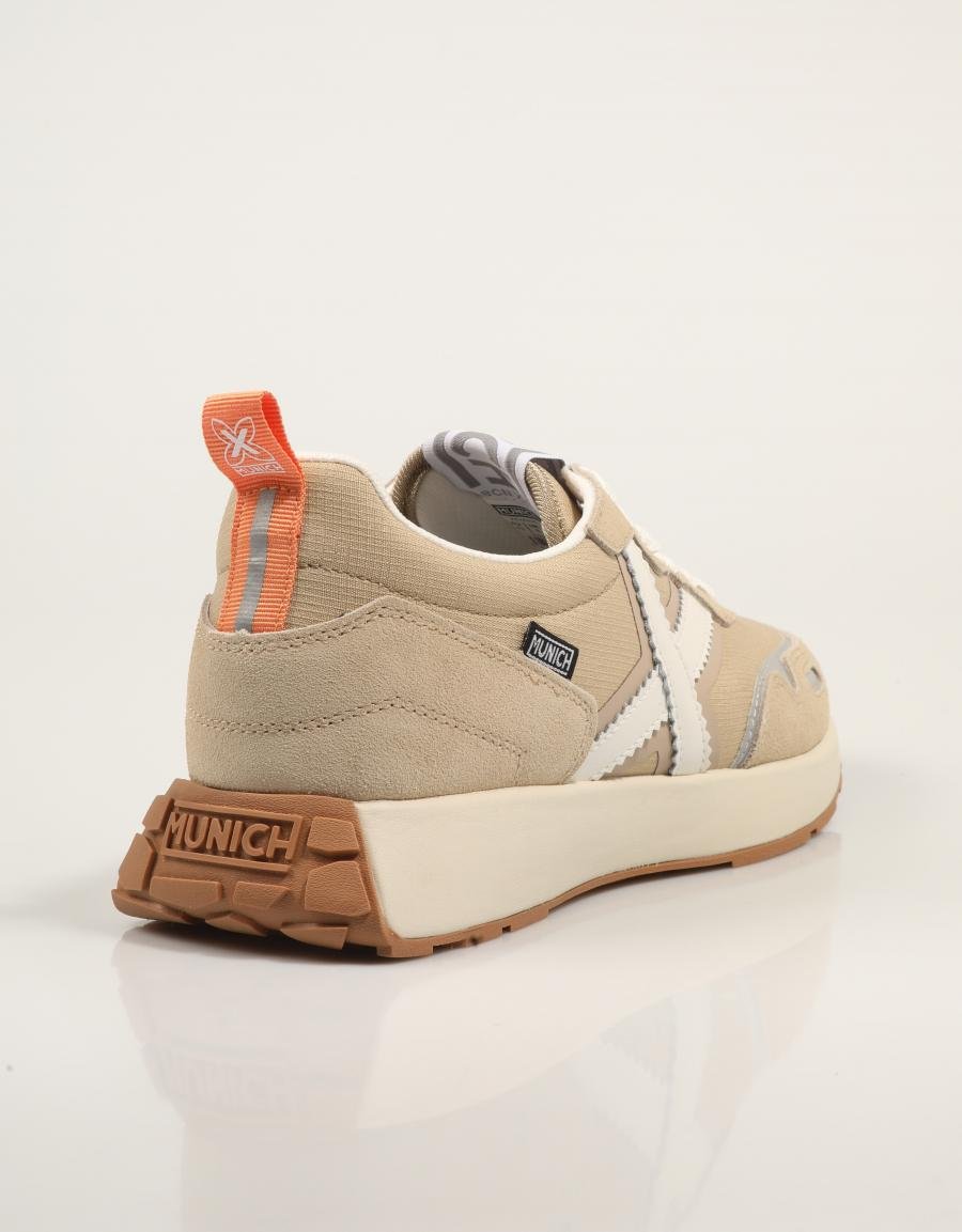 Munich Xemine Sneakers in Beige Color
