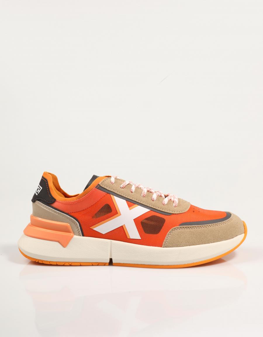 Monaco contro sneaker LS in arancione