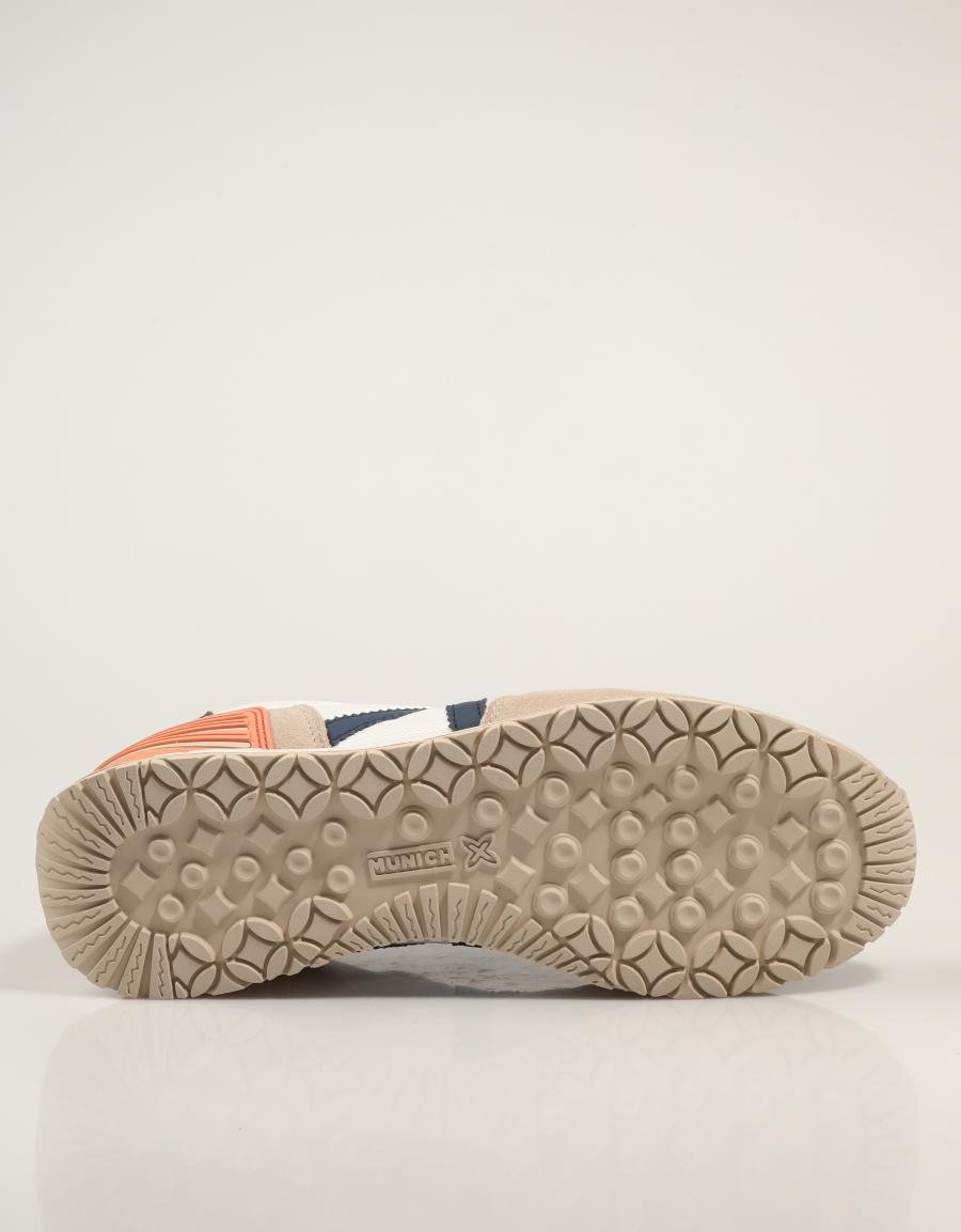 ZAPATILLAS MUNICH MASSANA CLUB en color Blanco