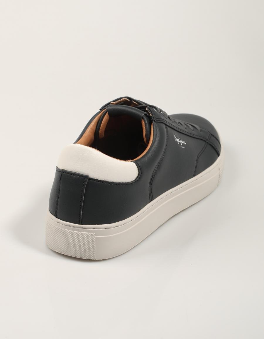 Sneakers PEPE JEANS Joe Basic PMS00048 in Navy Blue Color