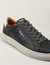 Sneakers PEPE JEANS Joe Basic PMS00048 in Navy Blue Color