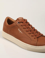 Sneakers PEPE JEANS Joe Basic PMS00048 en couleur en cuir