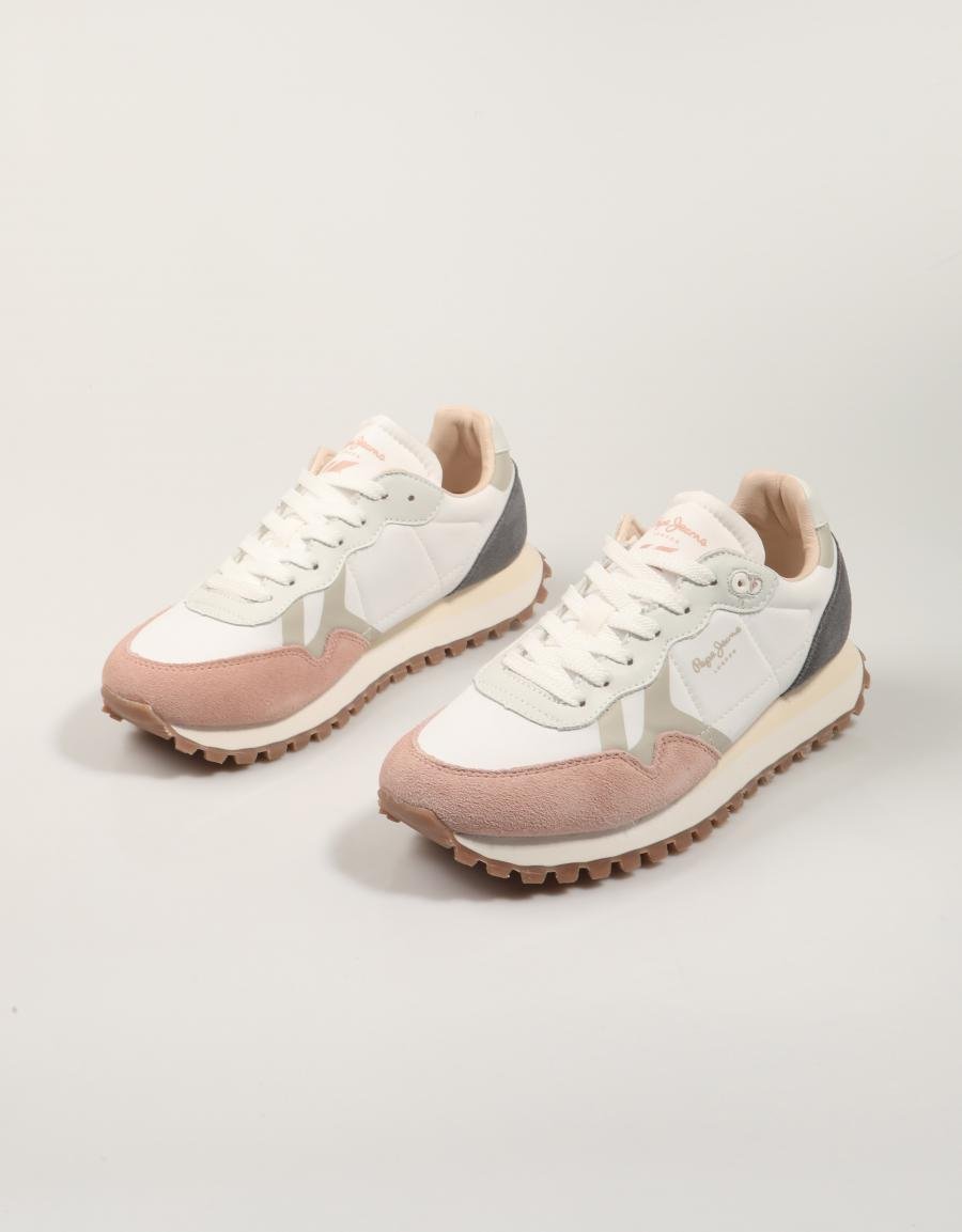 Sneaker PEPE JEANS Brit su Master W in White