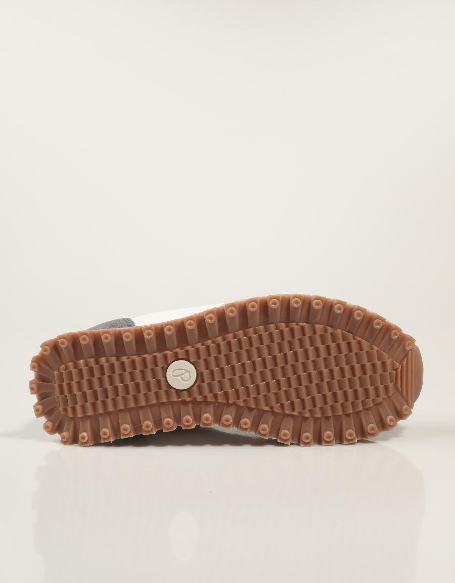 ZAPATILLAS PEPE JEANS BRIT ON MASTER  W en color Blanco