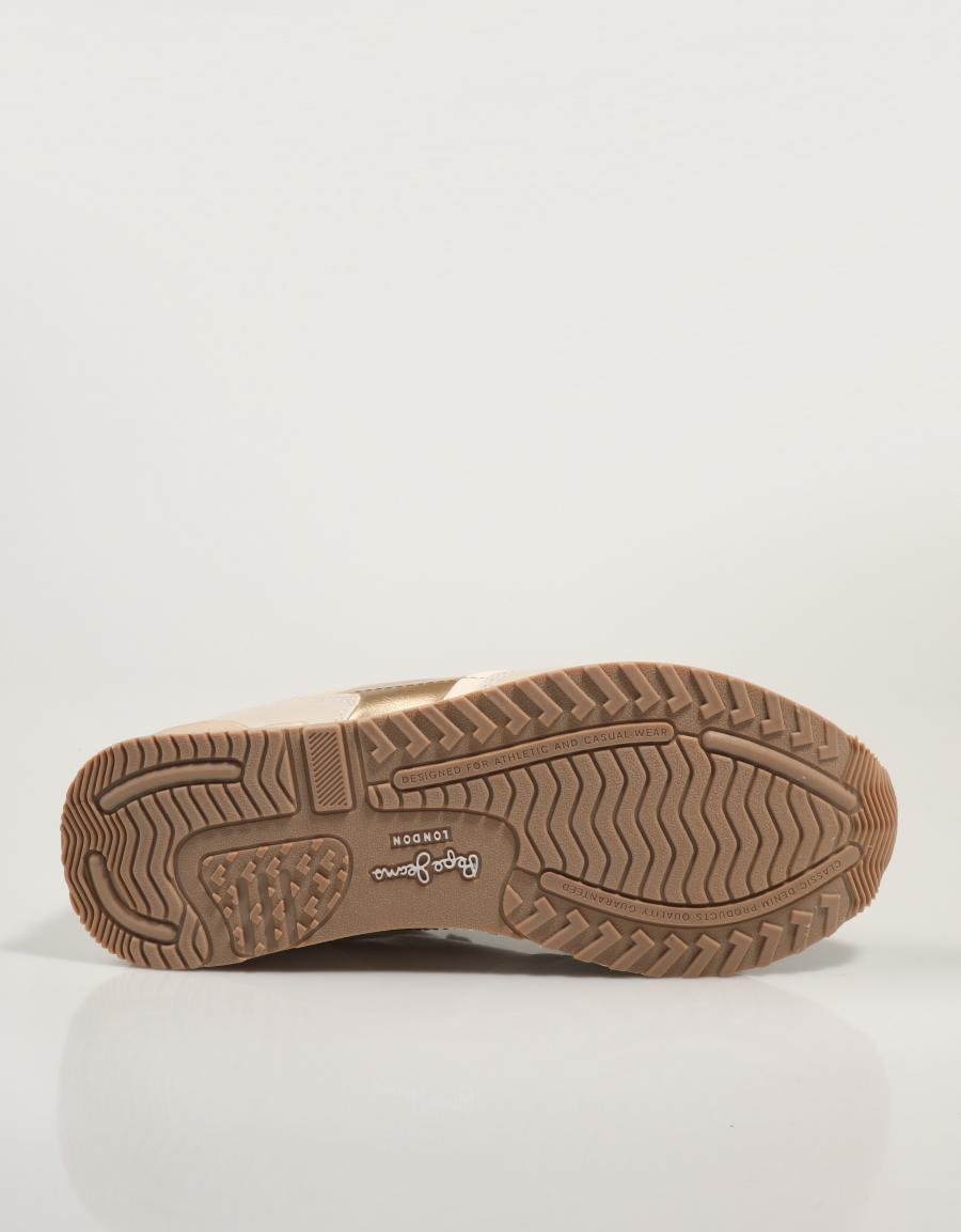 ZAPATILLAS PEPE JEANS LONDON MIX W en color Blanco