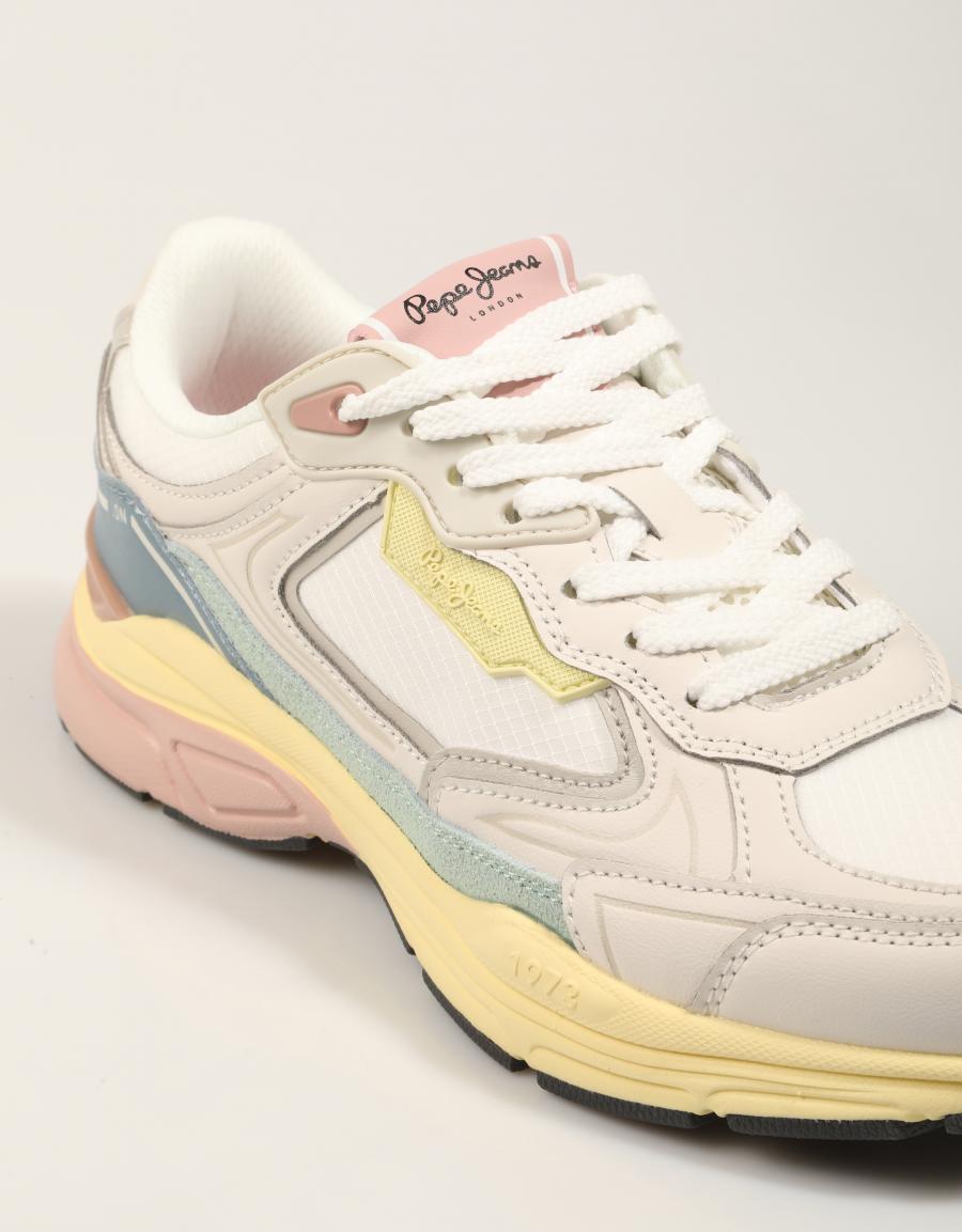 Sneaker PEPE JEANS Dave Texture W PLS60031 in colore multicolore