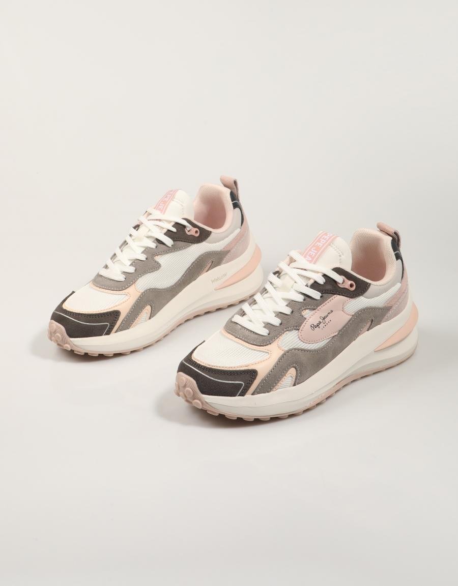 Sneaker PEPE JEANS Winslow Sweet Pls60037 in colore grigio