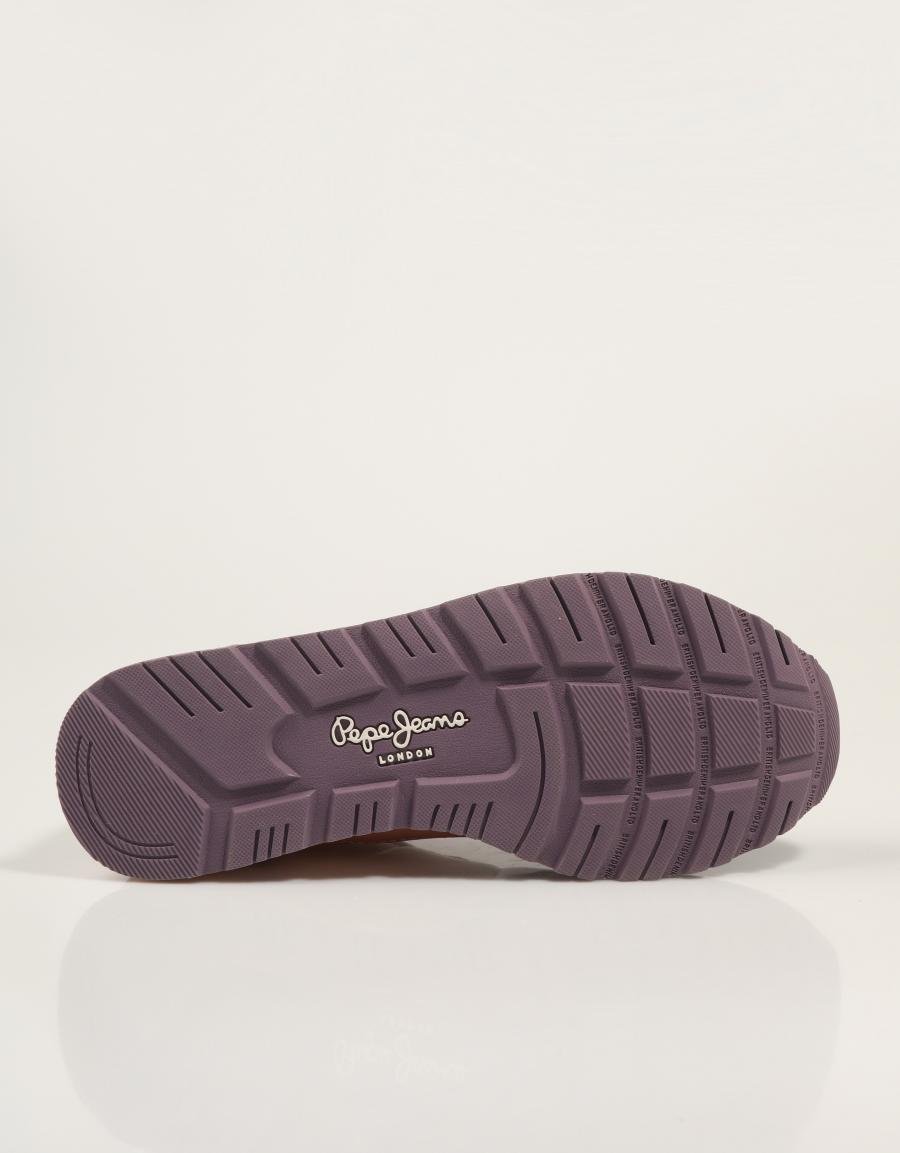 Sneakers PEPE JEANS Brit Gala G PGS40014 in purple color