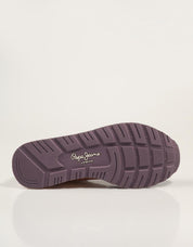 Sneakers PEPE JEANS Brit Gala G PGS40014 in purple color