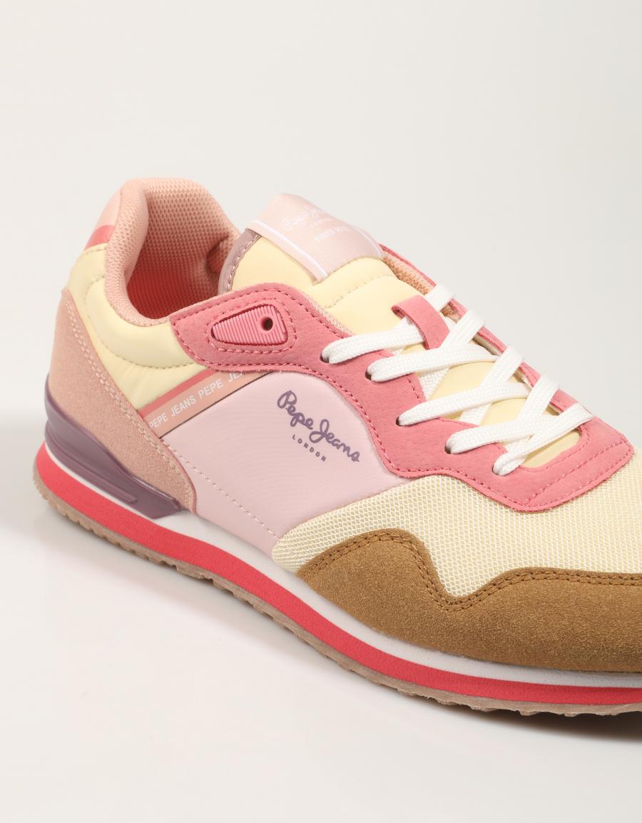 Sneaker PEPE JEANS London Band G PGS40016 in Orange