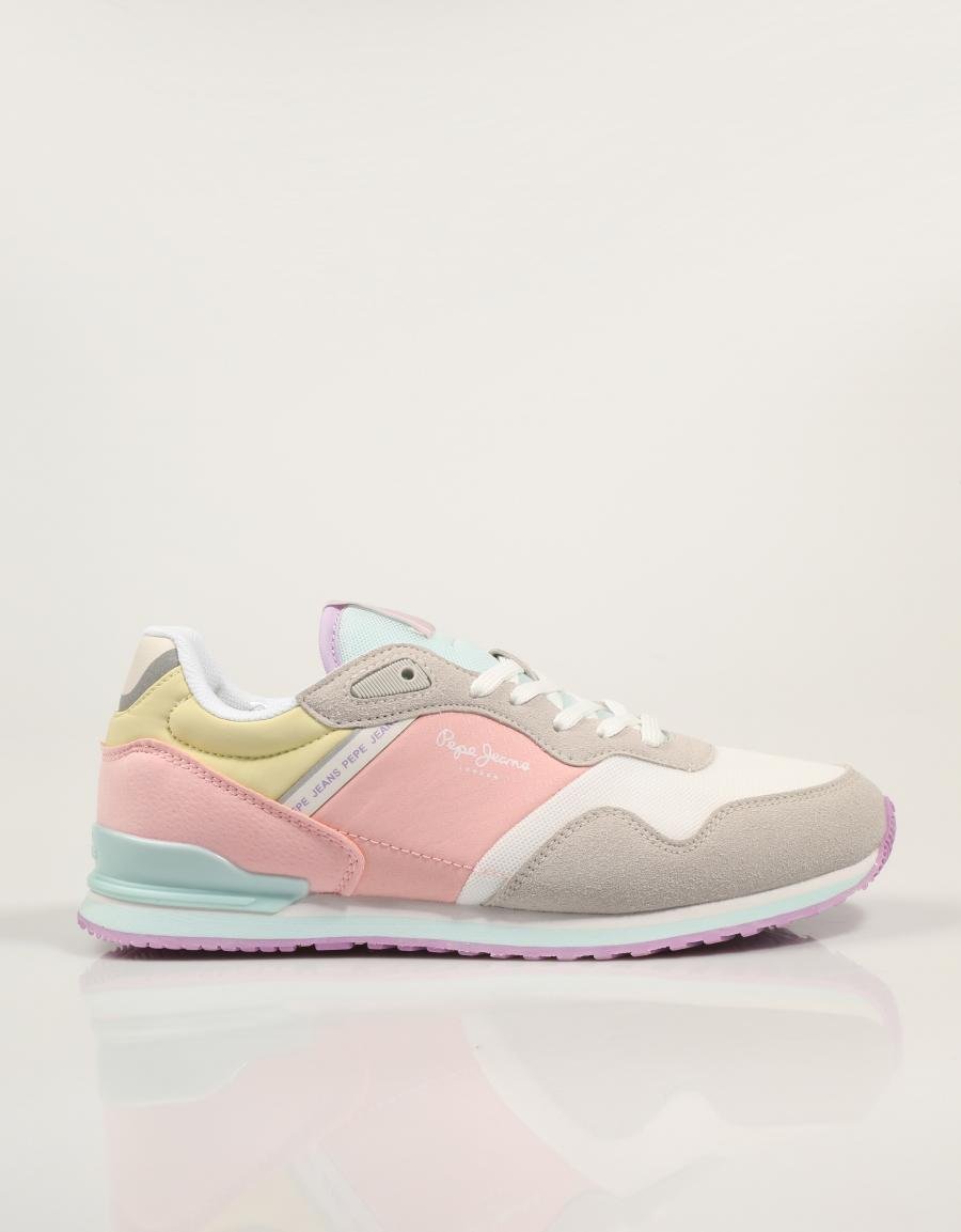 ZAPATILLAS PEPE JEANS LONDON PRINT G PGS40017 en color Gris