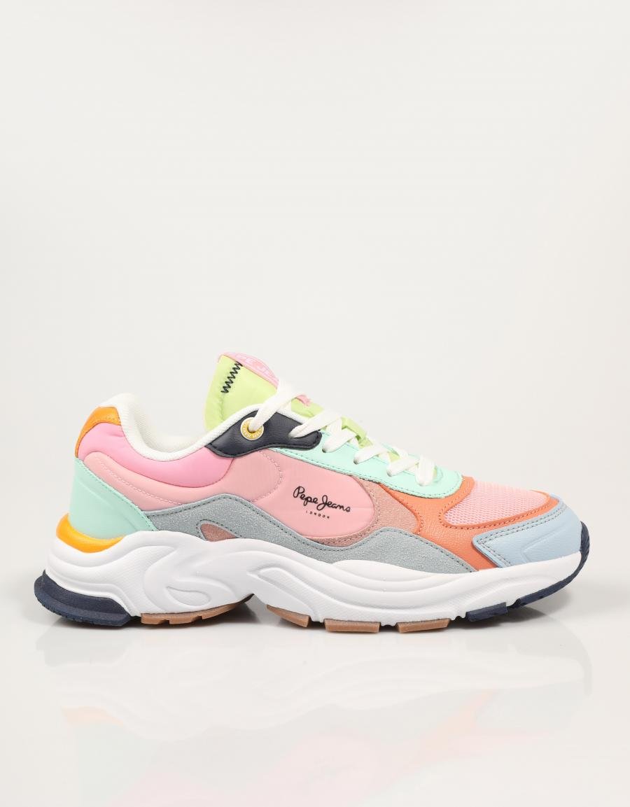 ZAPATILLAS PEPE JEANS MAVE FRESH G PGS60002 en color Multicolor