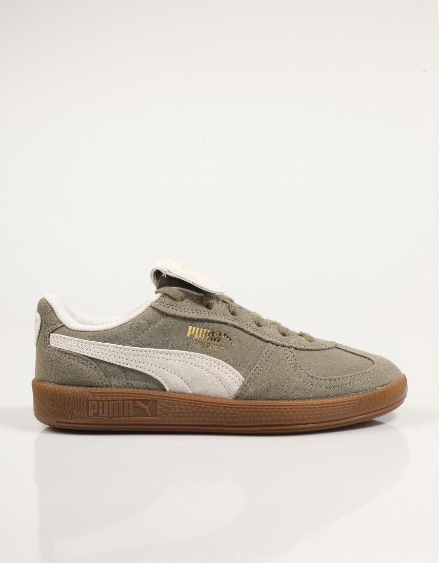 ZAPATILLAS PUMA PALERMO PREMIUM SUEDE en color Verde