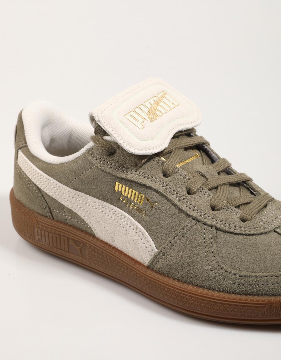 ZAPATILLAS PUMA PALERMO PREMIUM SUEDE en color Verde