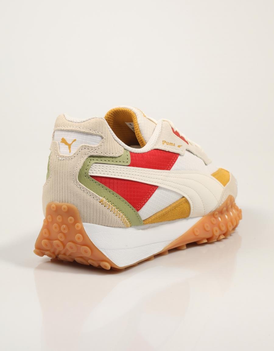 Sneakers PUMA blktop rider in beige color