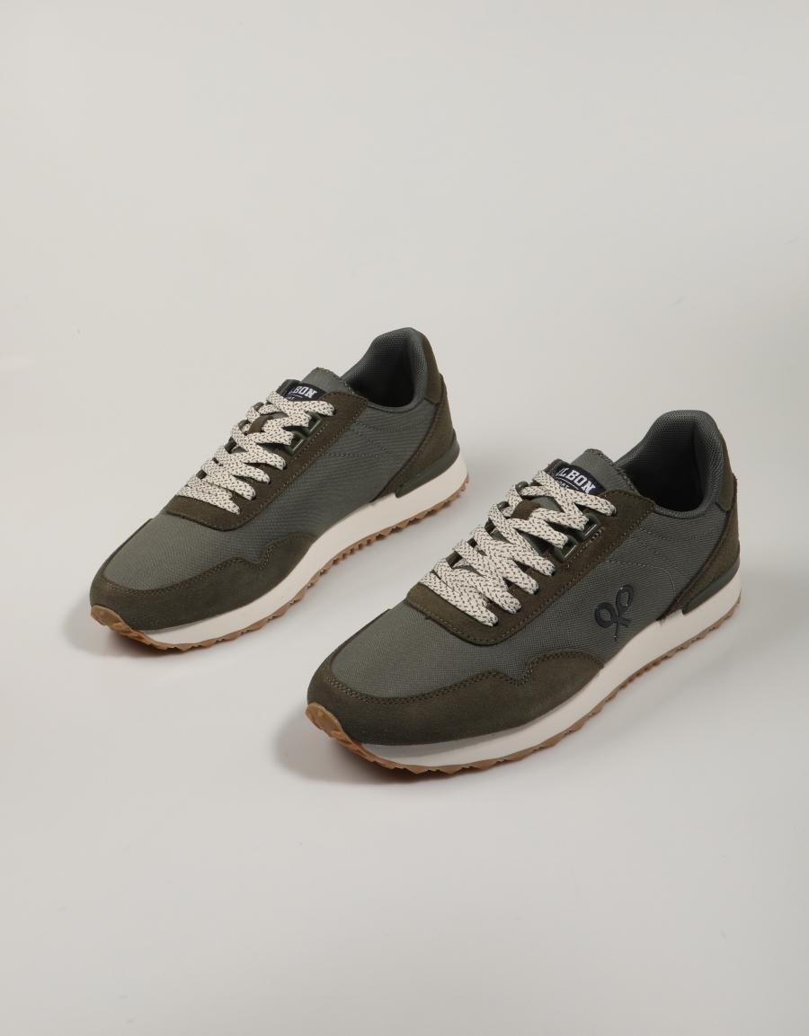 Slibon -Schuhe 131125 in Kaki Farbe