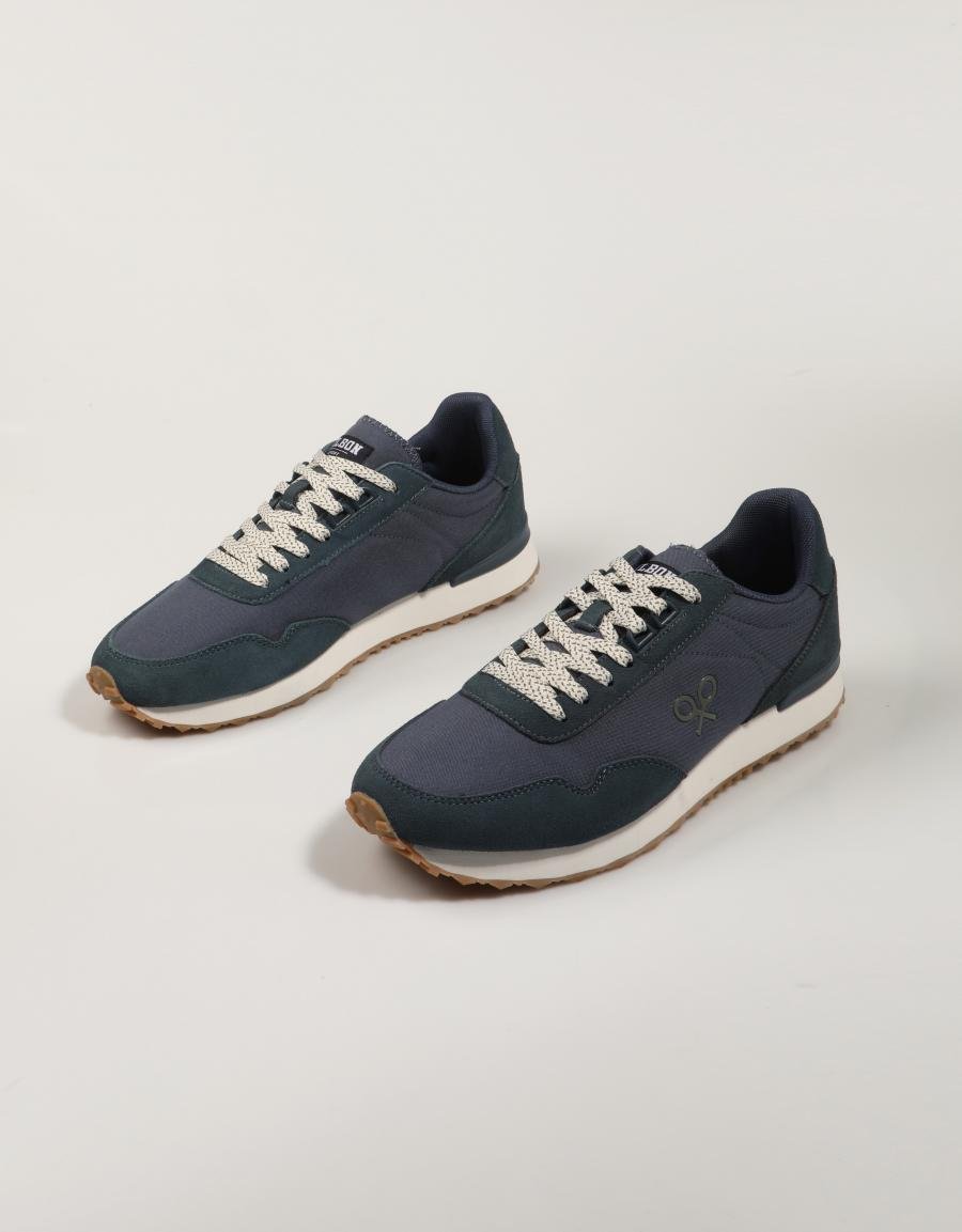 ZAPATILLAS SILBON 131124 en color Azul marino