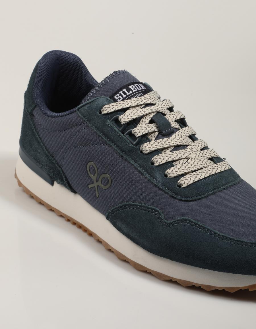 ZAPATILLAS SILBON 131124 en color Azul marino