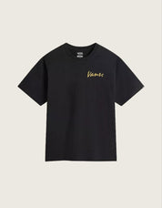 Camiseta VANS assado em ss solto em cor negro