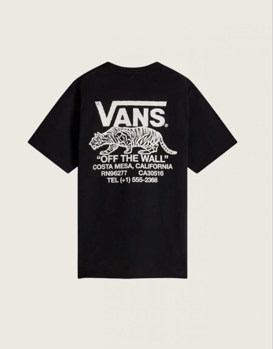 T -shirt VANS sneak ss in black
