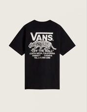 T -shirt VANS sneak ss in black