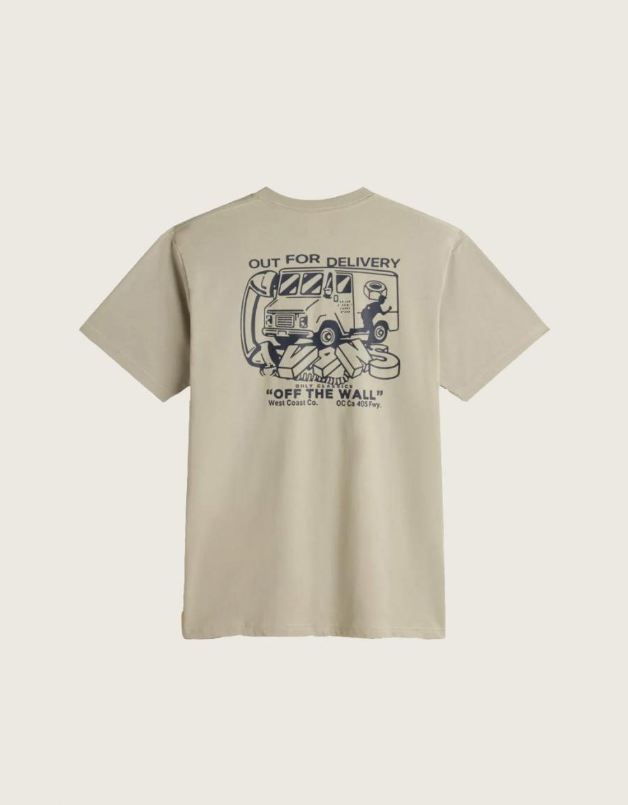 T -shirt VANS Next Stop SS na cor kaki