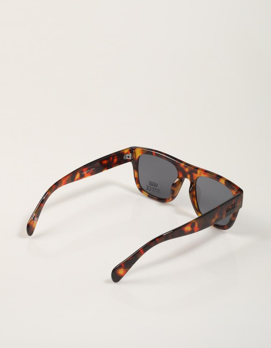 Lunettes VANS au carré de couleur marron