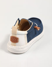 ZAPATOS SPORT DUDE WALLY SUMMER LINEN 43086 en color Azul marino