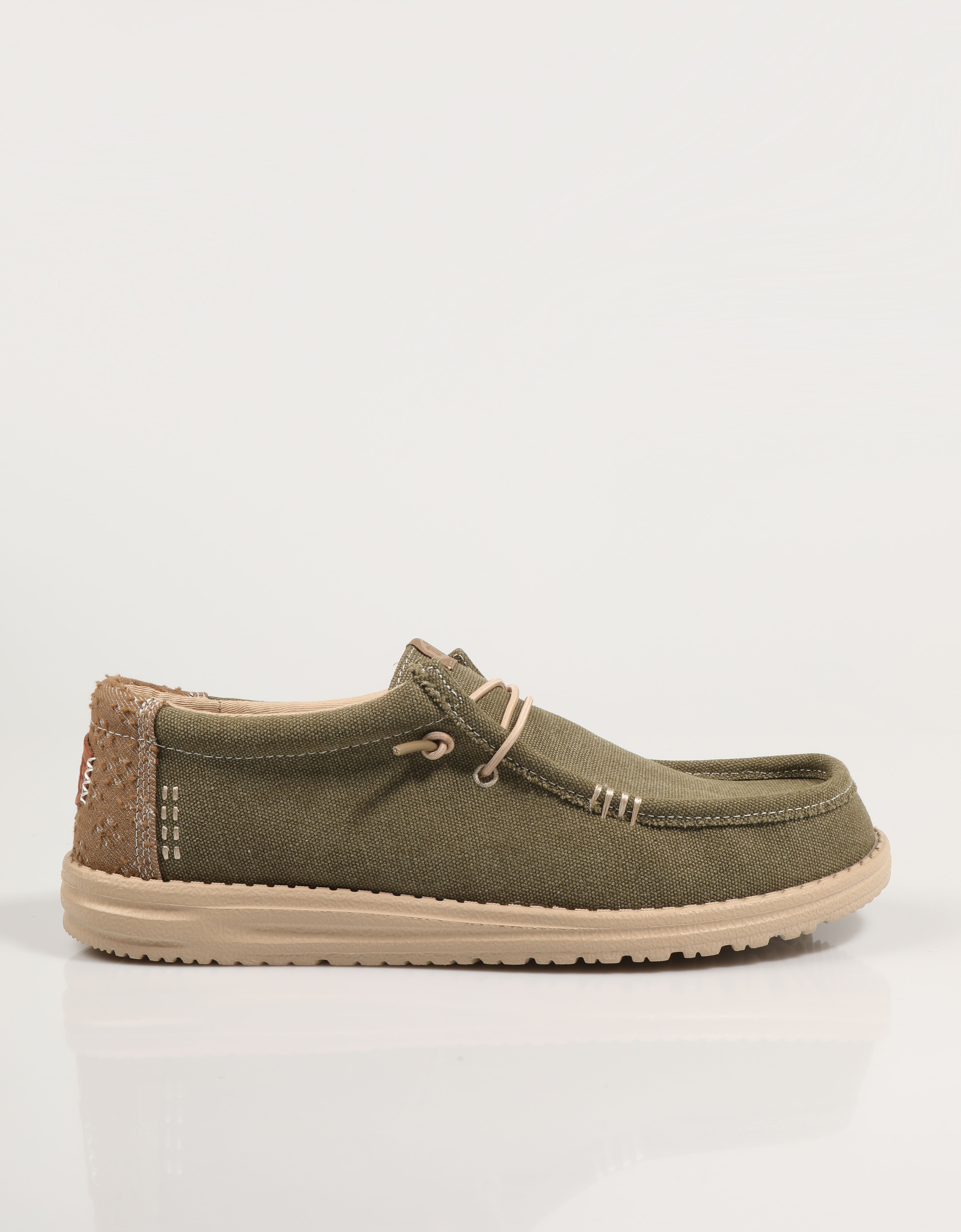 Zapatos Sport cara wally worwear em color kaki