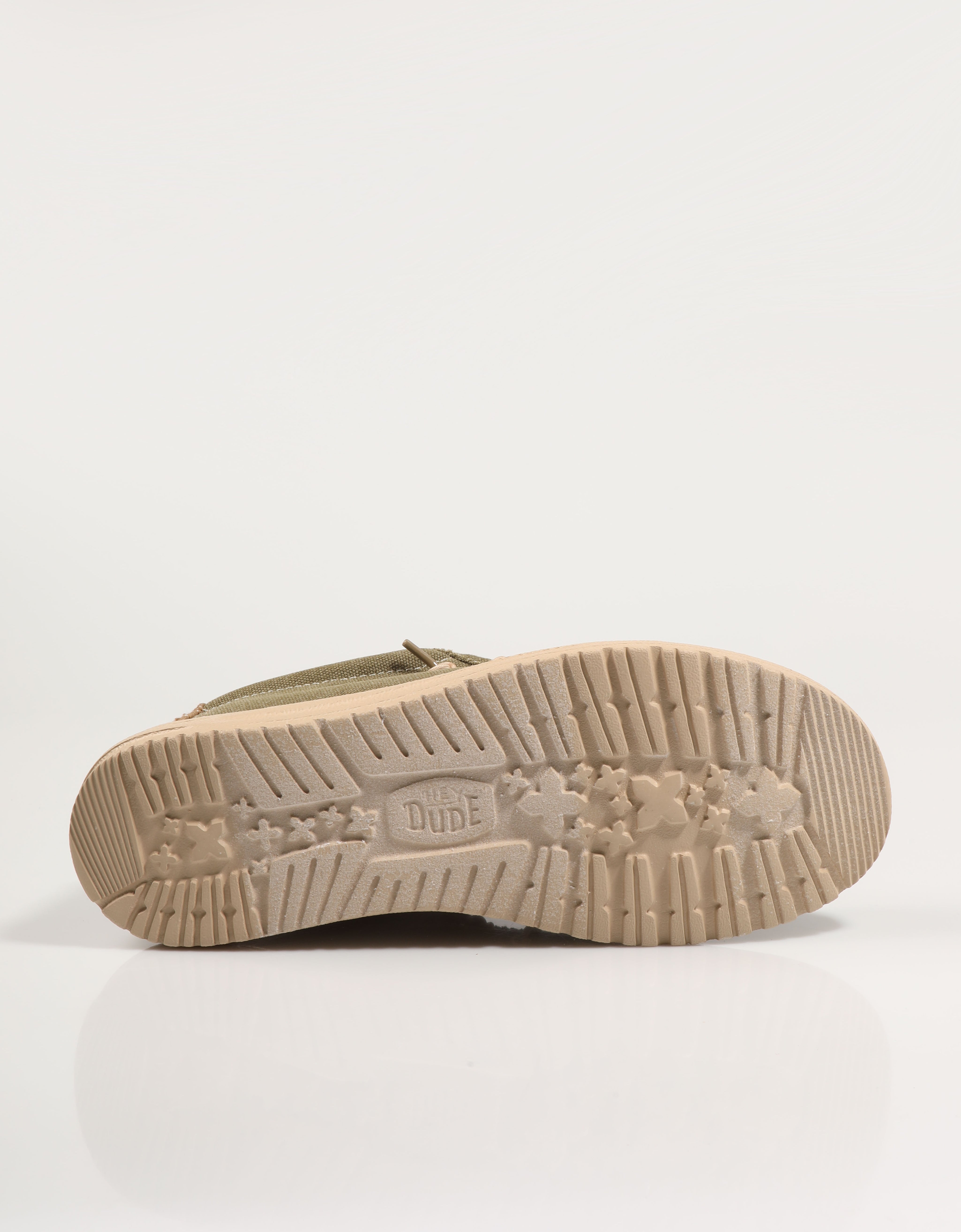 Zapatos Sport Dude Wally Worwear en Color Kaki