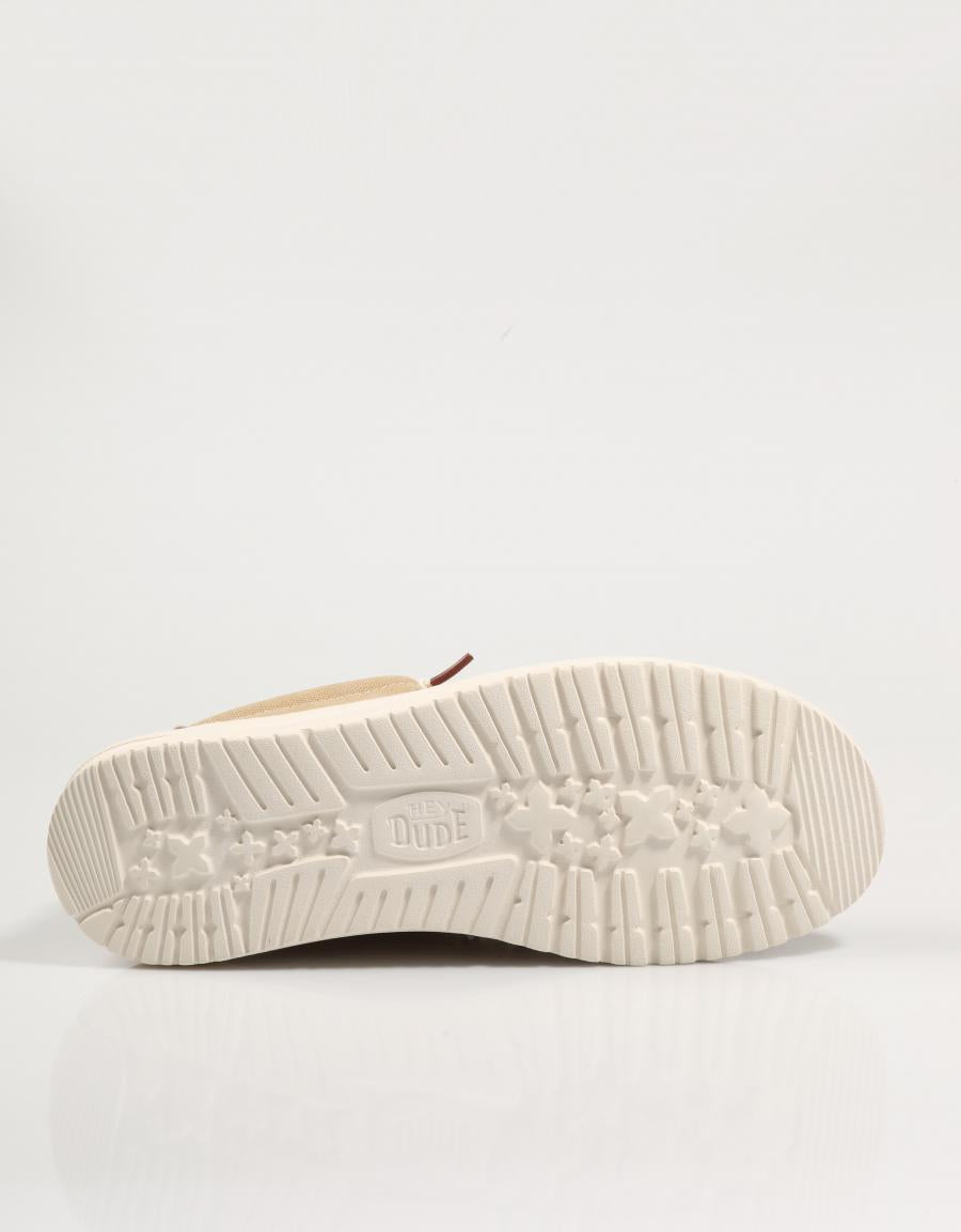 Zapatos Sport Dude Wally Worwear en Color Beige