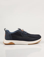 Dude Wally Drift Sneaker in Navy Blue