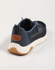 Dude Wally Drift Sneaker in Navy Blue