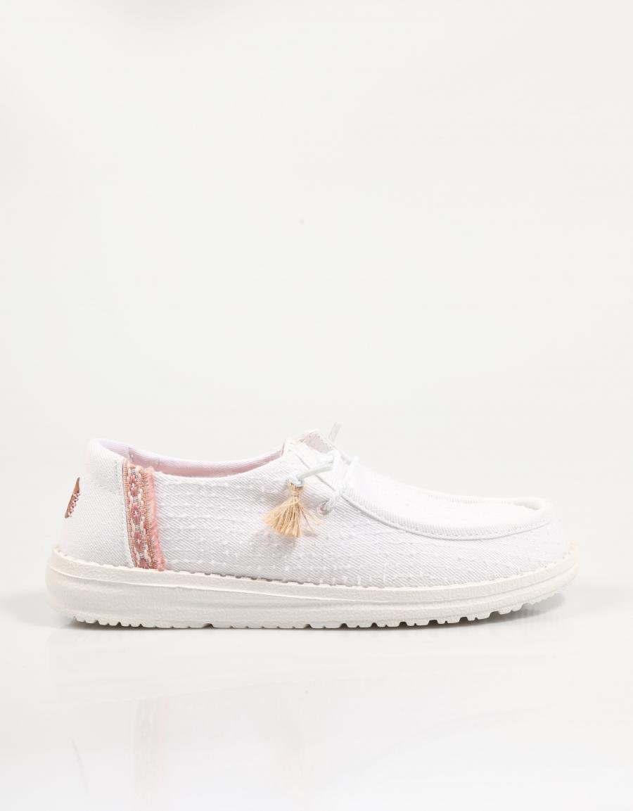 Sport Dude Wendy Perf Canvas Scarpe in bianco