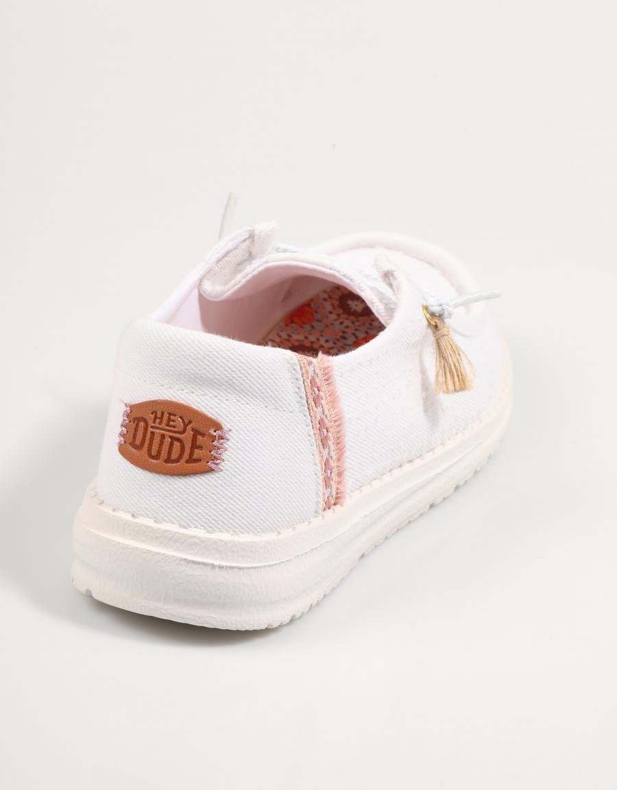 Sport Dude Wendy Perf Canvas Scarpe in bianco
