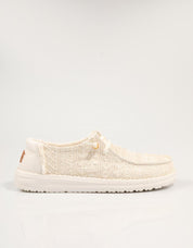 Zapatos Sport Dude Wendy Alcrochet Lace en Color Beige