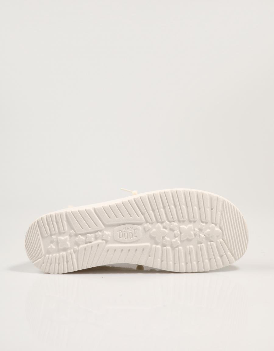Zapatos Sport Dude Wendy Alcrochet Lace en Color Beige