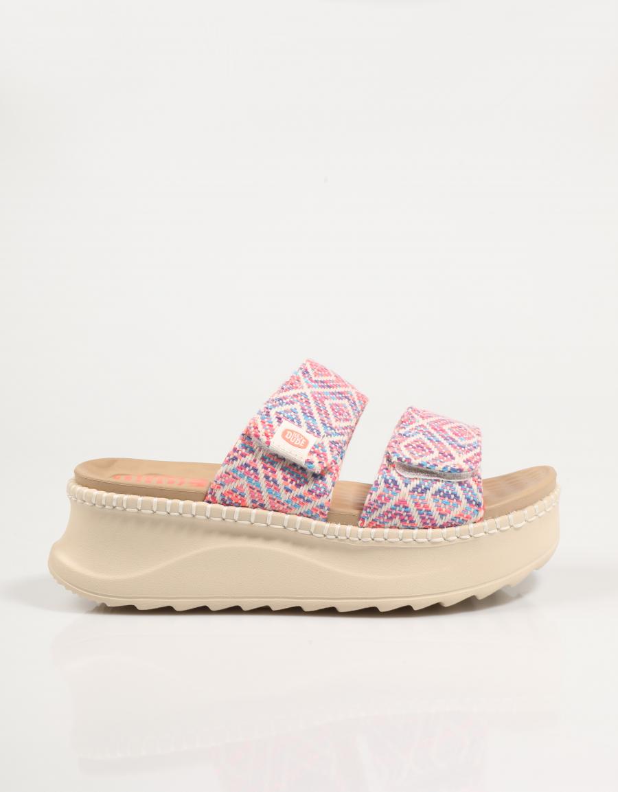 Sandalen Dube del Ray Slide Surf Surf Niedrig in mehrfarbiger Farbe