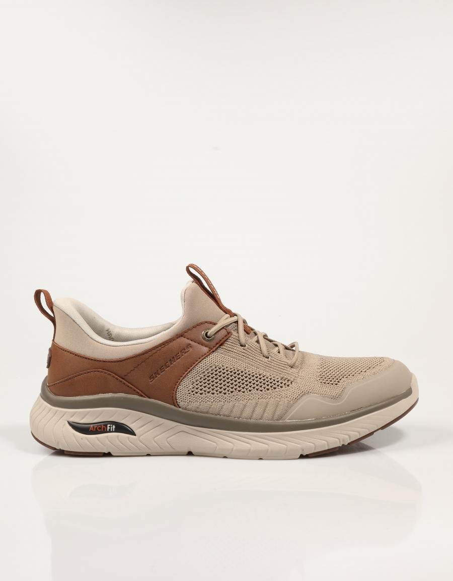 ZAPATILLAS SKECHERS 205340 en color Taupe